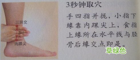 三阴交穴位作用
