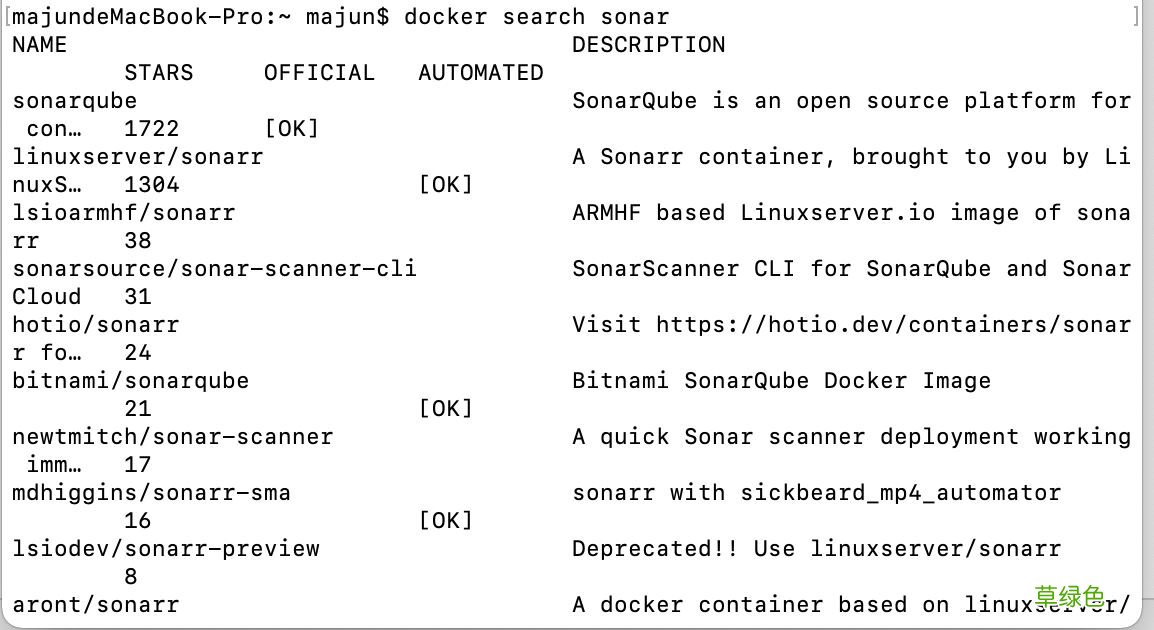 使用docker搭建sonarqube的方法