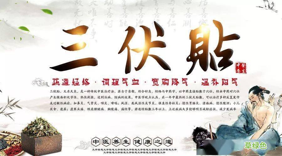 什么是三伏贴它的作用是什lh 什么是三伏贴
