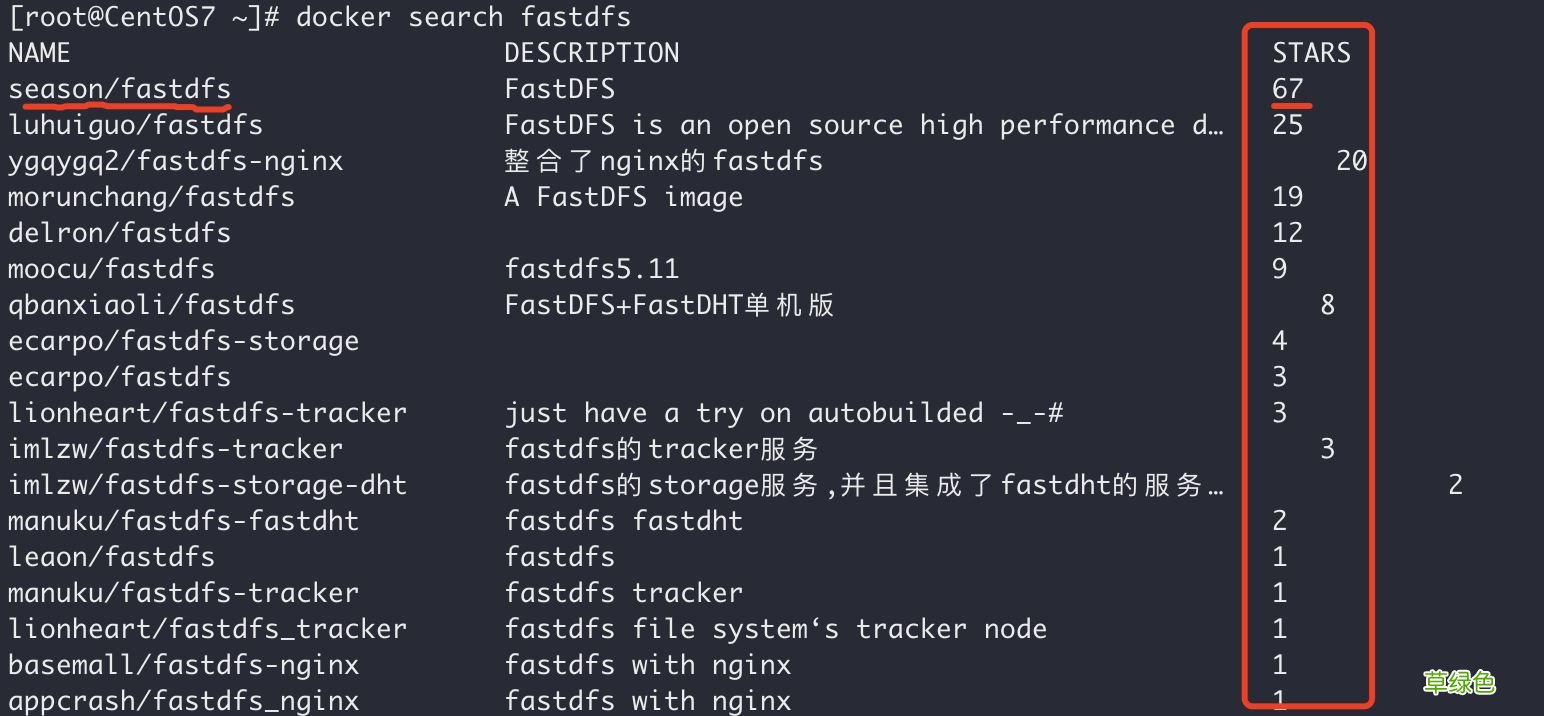 多图教程 Docker中搭建FastDFS文件系统