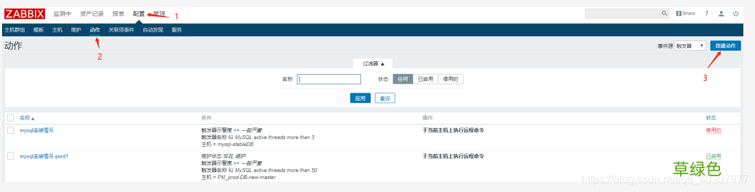 快速通过zabbix获取数据库连接的信息及部分扩展