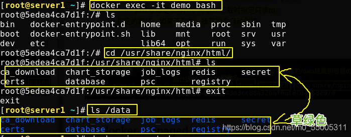 volume Docker中数据卷管理的两种方式
