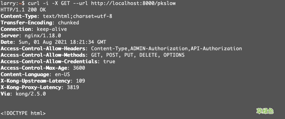 Docker安装Kong API Gateway并使用的详细教程