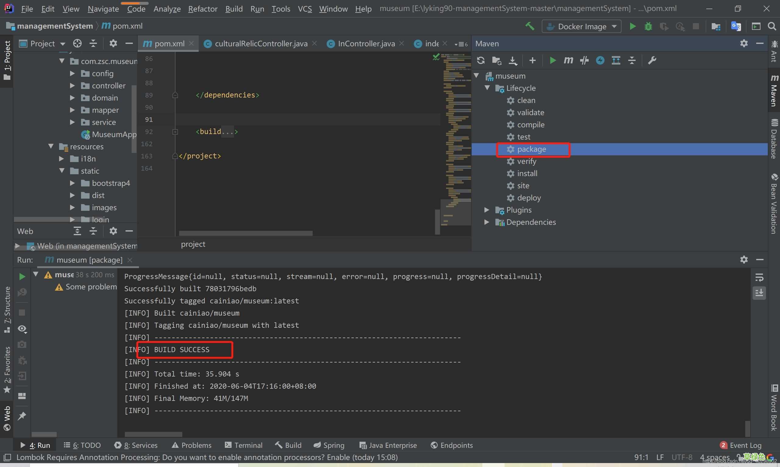 菜鸟教程 IDEA使用Docker插件