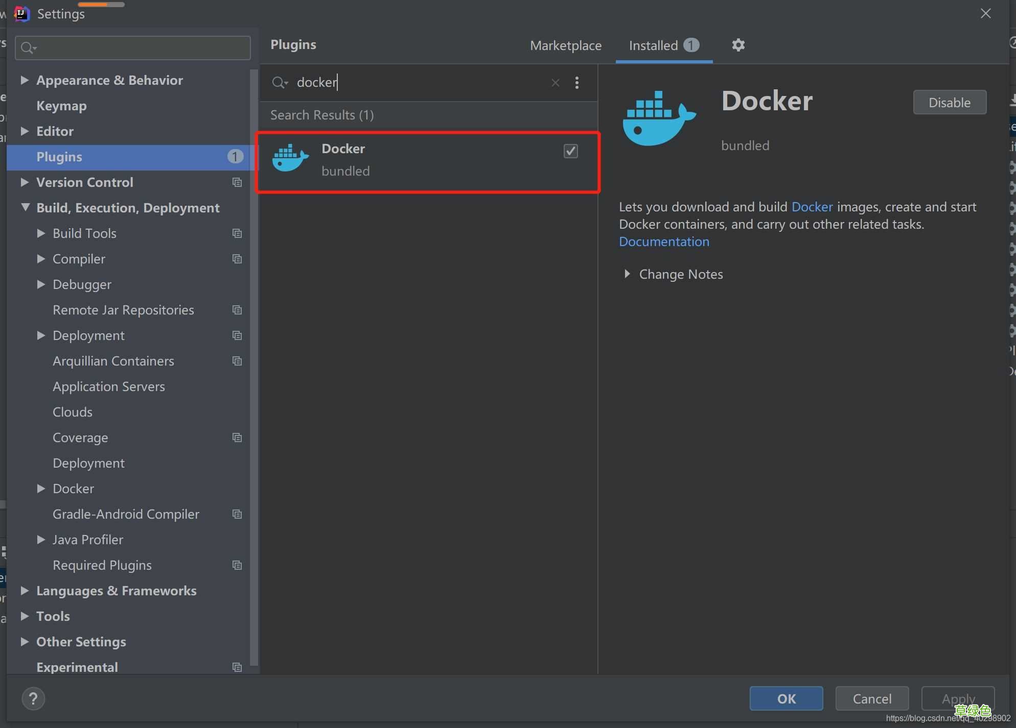 菜鸟教程 IDEA使用Docker插件