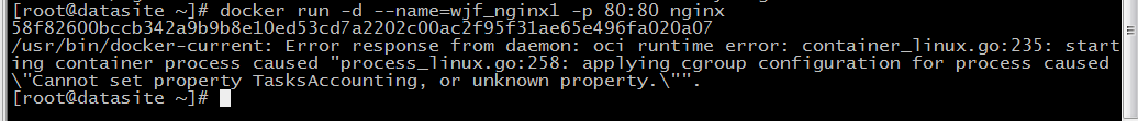 docker容器退出错误码的步骤