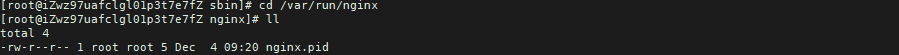 nginx.pid打开失败以及失效的解决方案