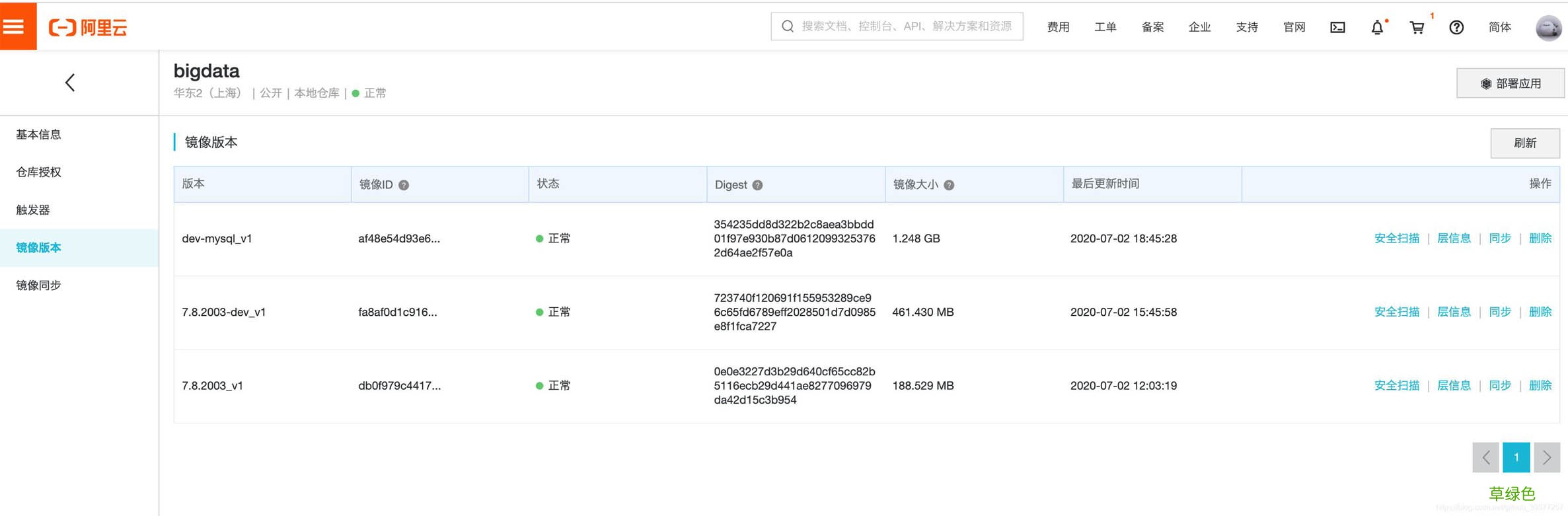 基于Docker的几种常用CentOS7镜像小结