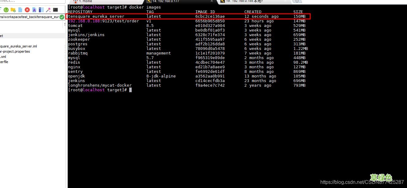 Jenkins打包微服务构建Docker镜像运行的实现