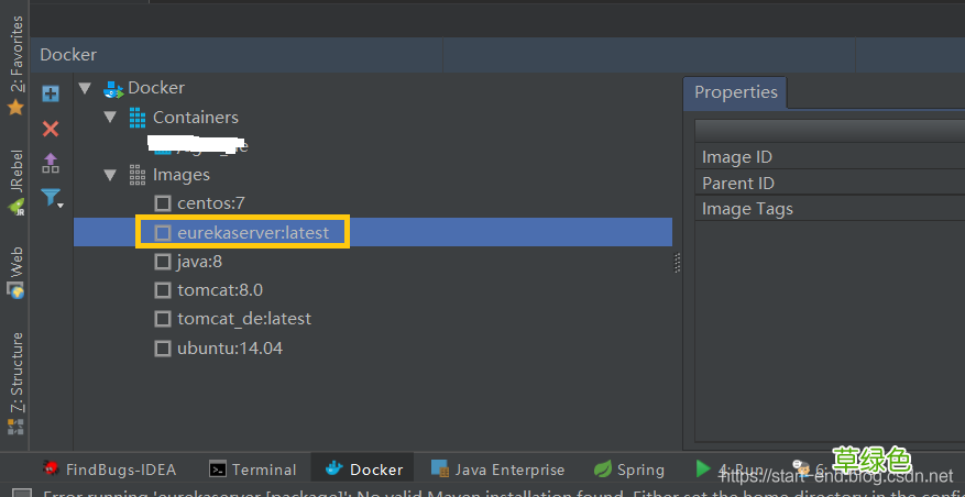 idea使用docker插件实现一键自动化部署