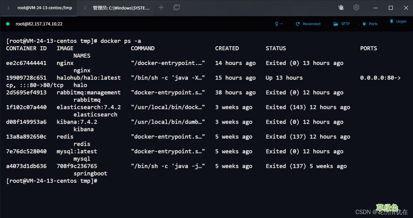 导出与导入Docker的容器实现示例