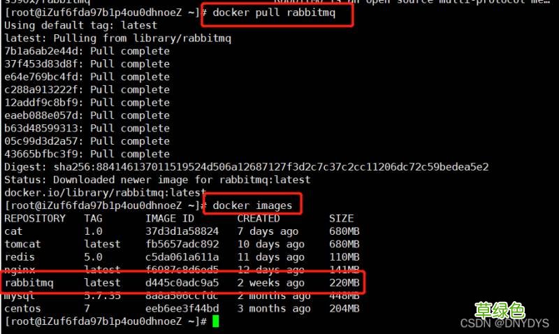 docker安装RabbitMQ详细步骤