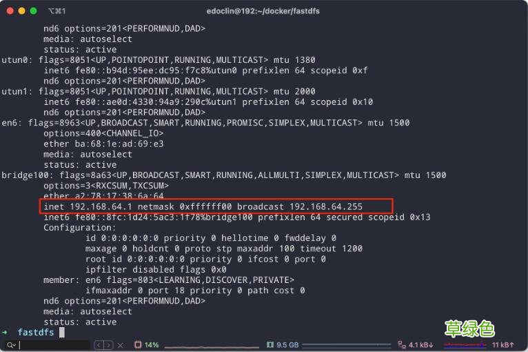 如何使用 docker compose 搭建 fastDFS文件服务器