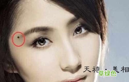 女人面相痣图解高清 女人面相痣图解