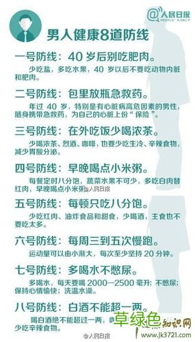 男性健康知识有哪些 男性健康知识