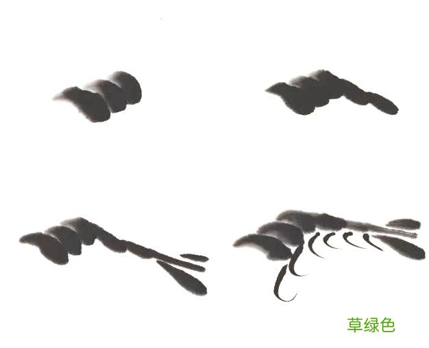 超详细：中国画——虾的画法，先收藏慢慢看吧 虾的笔画怎么写