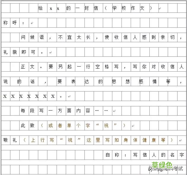 小学生写信件、读后感、建议书、表扬稿等格式及技巧大全，收藏好 名字格式