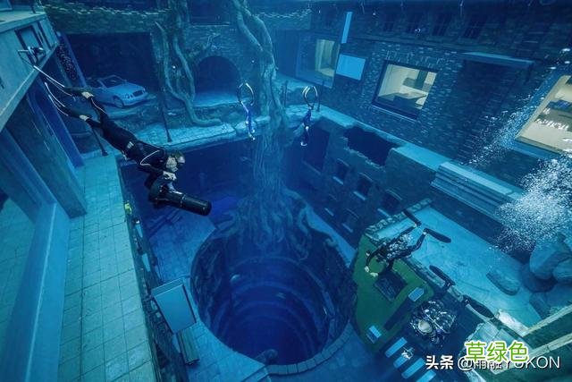 60米深的全球最深游泳池：用1400万升水灌满，每6小时过滤一次 游泳池名字