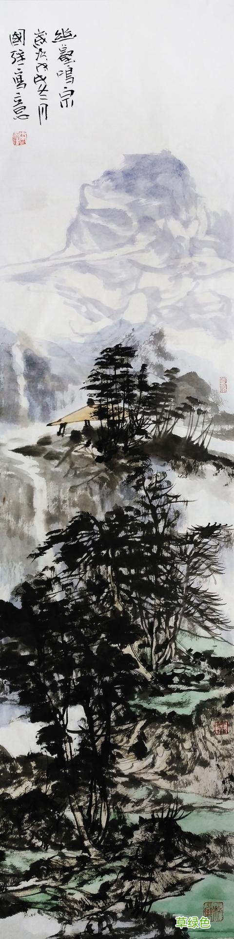 他的写意画当属性灵派，追求笔墨意趣和文人画的精湛与凝练 画什么属性