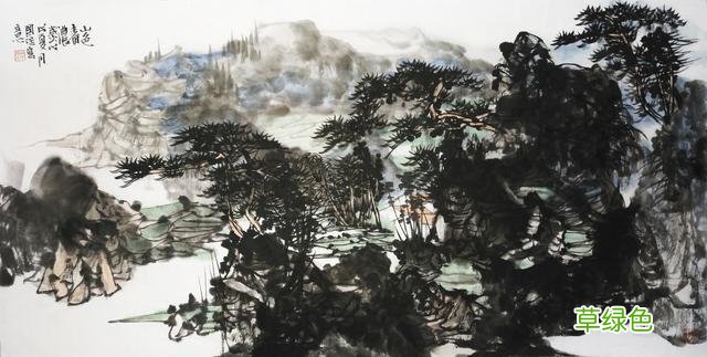 他的写意画当属性灵派，追求笔墨意趣和文人画的精湛与凝练 画什么属性
