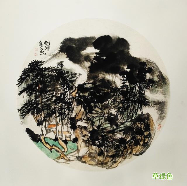 他的写意画当属性灵派，追求笔墨意趣和文人画的精湛与凝练 画什么属性