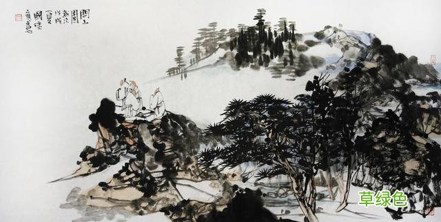 他的写意画当属性灵派，追求笔墨意趣和文人画的精湛与凝练 画什么属性