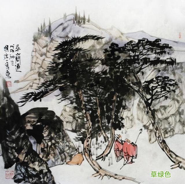 他的写意画当属性灵派，追求笔墨意趣和文人画的精湛与凝练 画什么属性