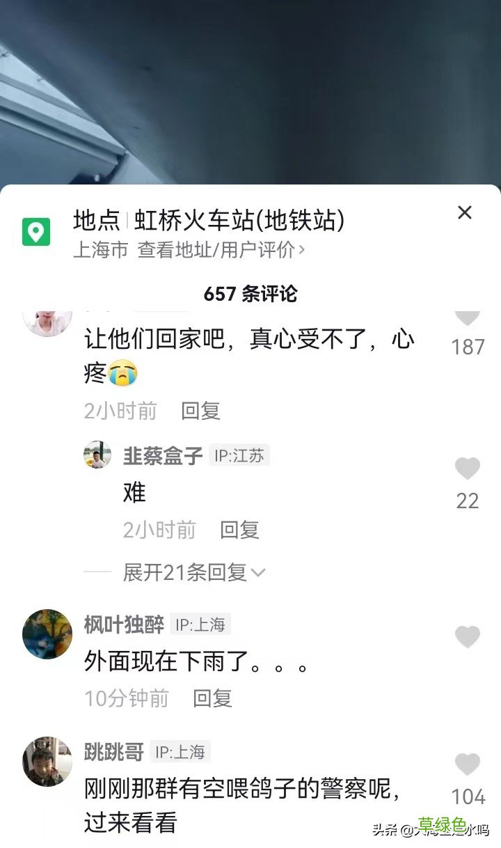 太可怜了，为了回家，情愿睡桥洞，离沪真的太困难了