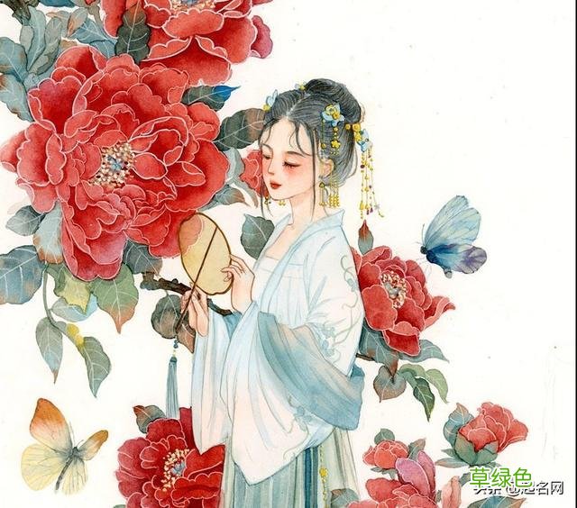 不染世俗的古风女孩名，美得醉心 盛姓名读什么
