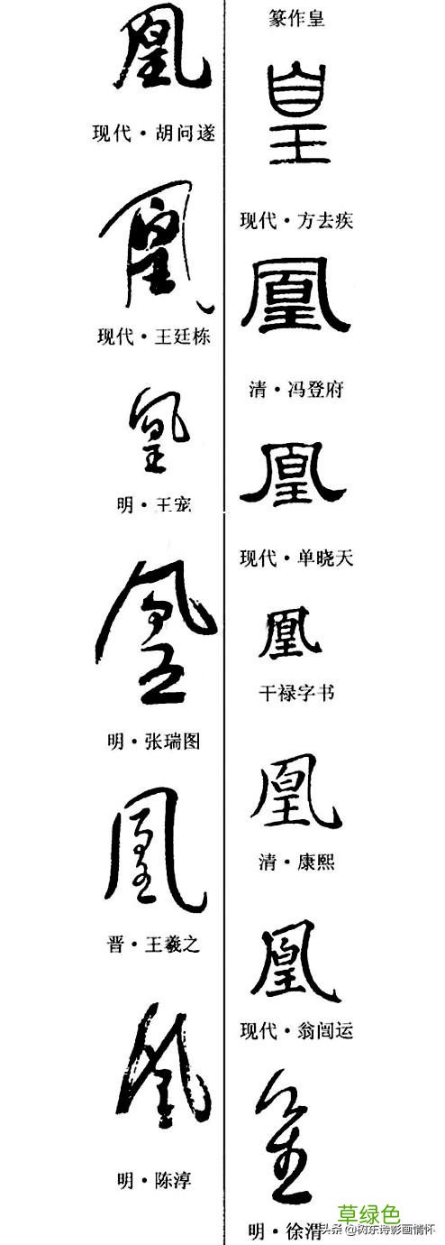 树东说文解字“凰”，凤和凰，龙和凤是怎样的关系？ 凰字怎么写
