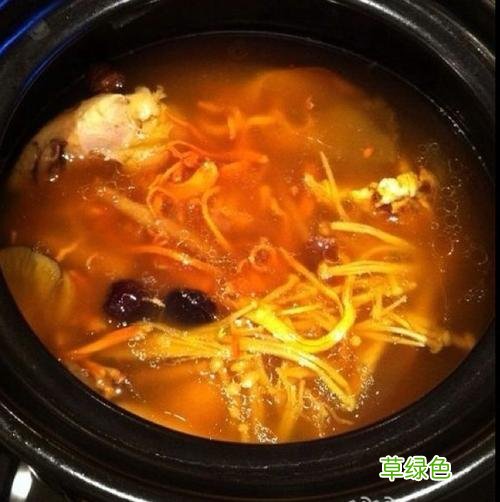 冬虫夏草和虫草花可以一起炖鸡吗