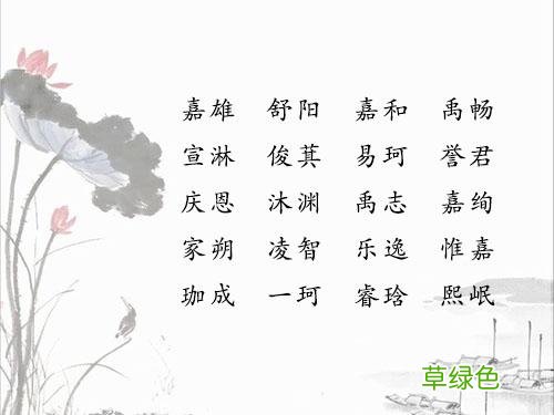 给宝宝起名别嫌麻烦，以下名字雅而吉祥，看看有没有你喜欢的！ 叫什么雅好听