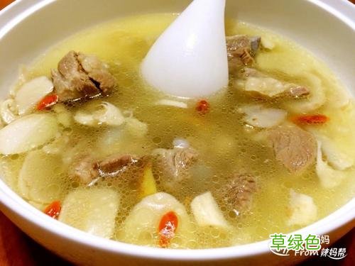 松茸炖排骨材料