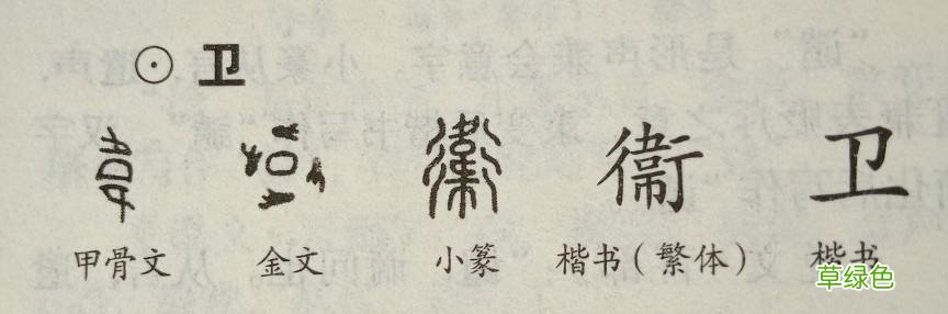 卫 危古今字义 卫字怎么拼