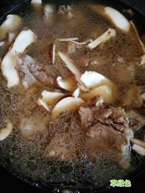 松茸排骨汤功效与作用