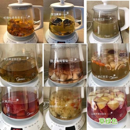 养生壶煮养生茶的各种配方窍门