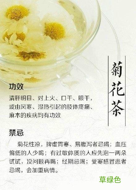 各种养生茶的配方和功效 养生茶的功效与作用