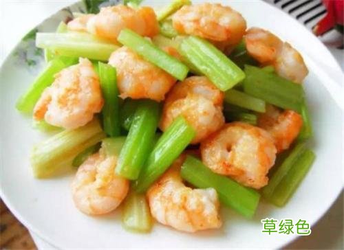 减肥的时候虾仁可以和什么蔬菜炒