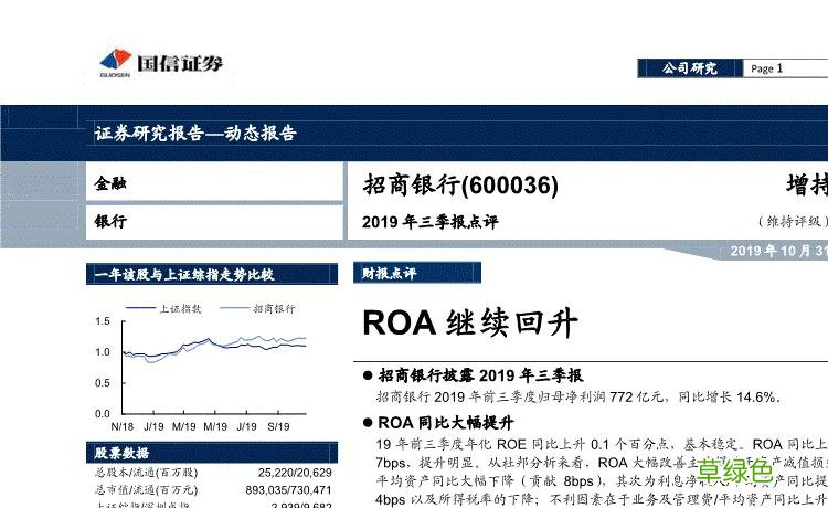 招商银行三季报 2022招商银行一季报