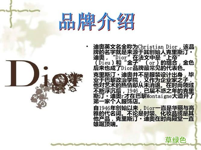 迪奥在中国市场的营销策略 迪奥营销策略