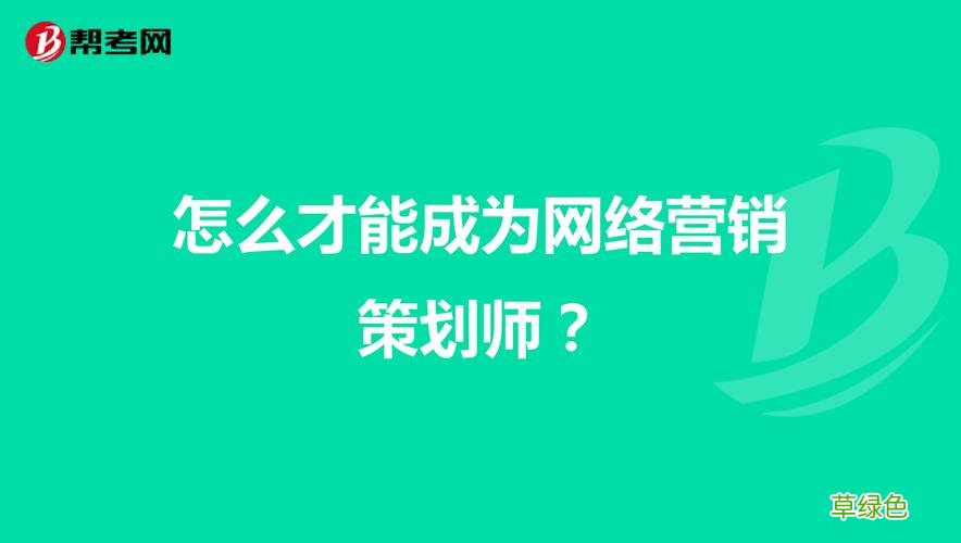 互联网营销师国家职业技能标准 网络营销策划师