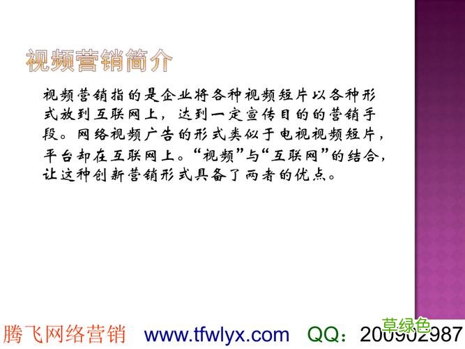 最新的网络营销的案例 网络视频营销案例